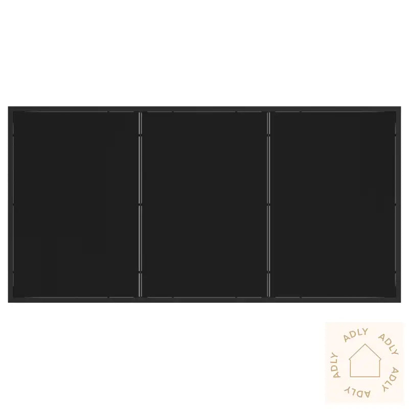 5 Delt Hage Spisestue Set Med Puter Svart Poly Rattan