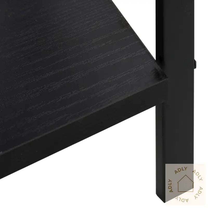 Bokhylle 5 Lag Svart 60X27,6X158,5 Cm Konstruert Tre
