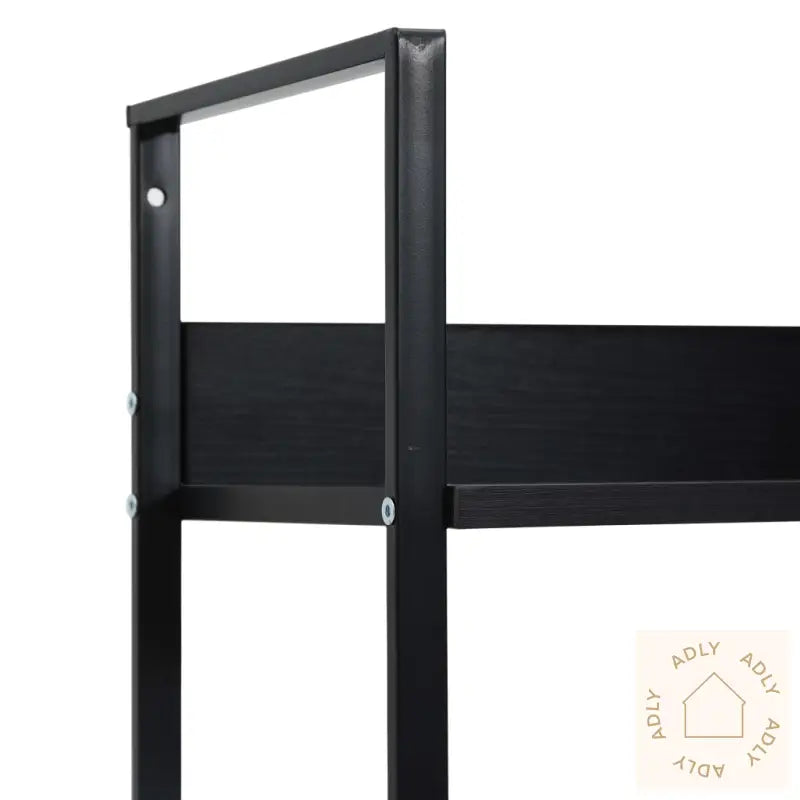 Bokhylle 5 Lag Svart 60X27,6X158,5 Cm Konstruert Tre