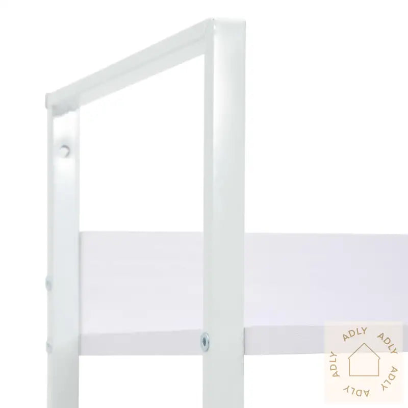 Bokhylle 5 Lag Hvit 60X27,6X158,5 Cm Konstruert Tre
