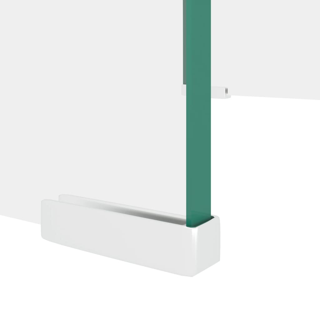 TV-benk glass klar 40x25x11 cm