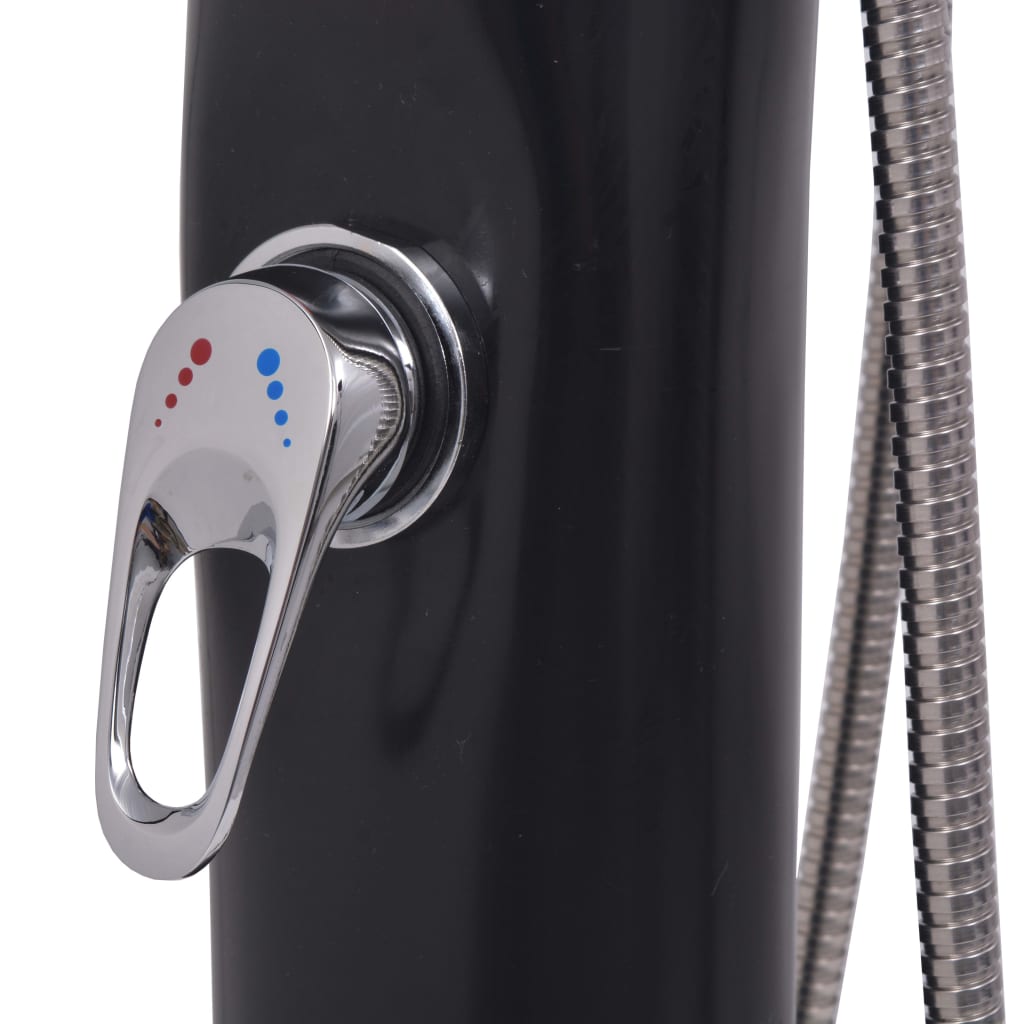 Soloppvarmet dusj 8 L PVC stål
