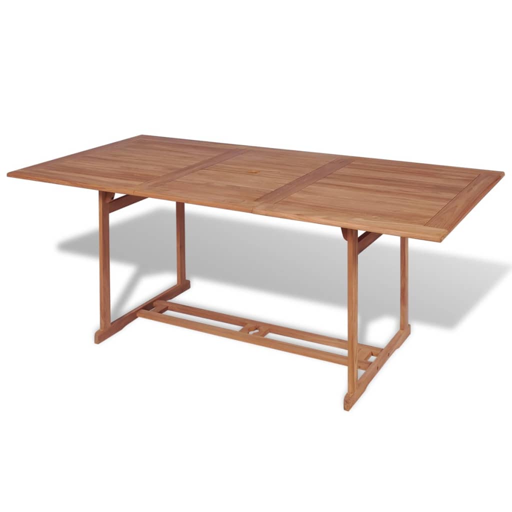 Hagebord 180x90x75 cm heltre teak