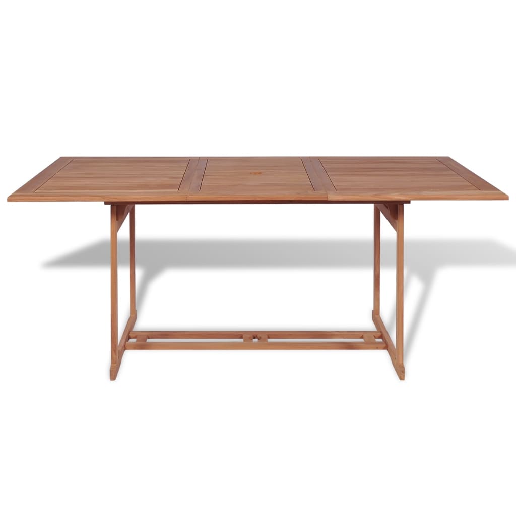 Hagebord 180x90x75 cm heltre teak