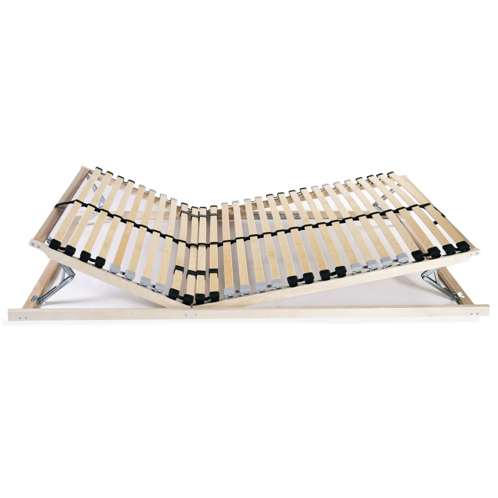 Spilebase med 28 lameller 7 soner 80x200 cm