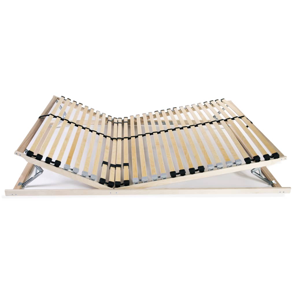 Spilebase med 28 lameller 7 soner 140x200 cm