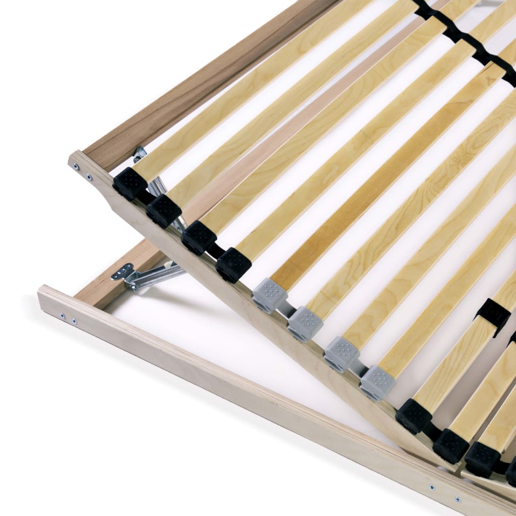 Spilebase med 28 lameller 7 soner 140x200 cm