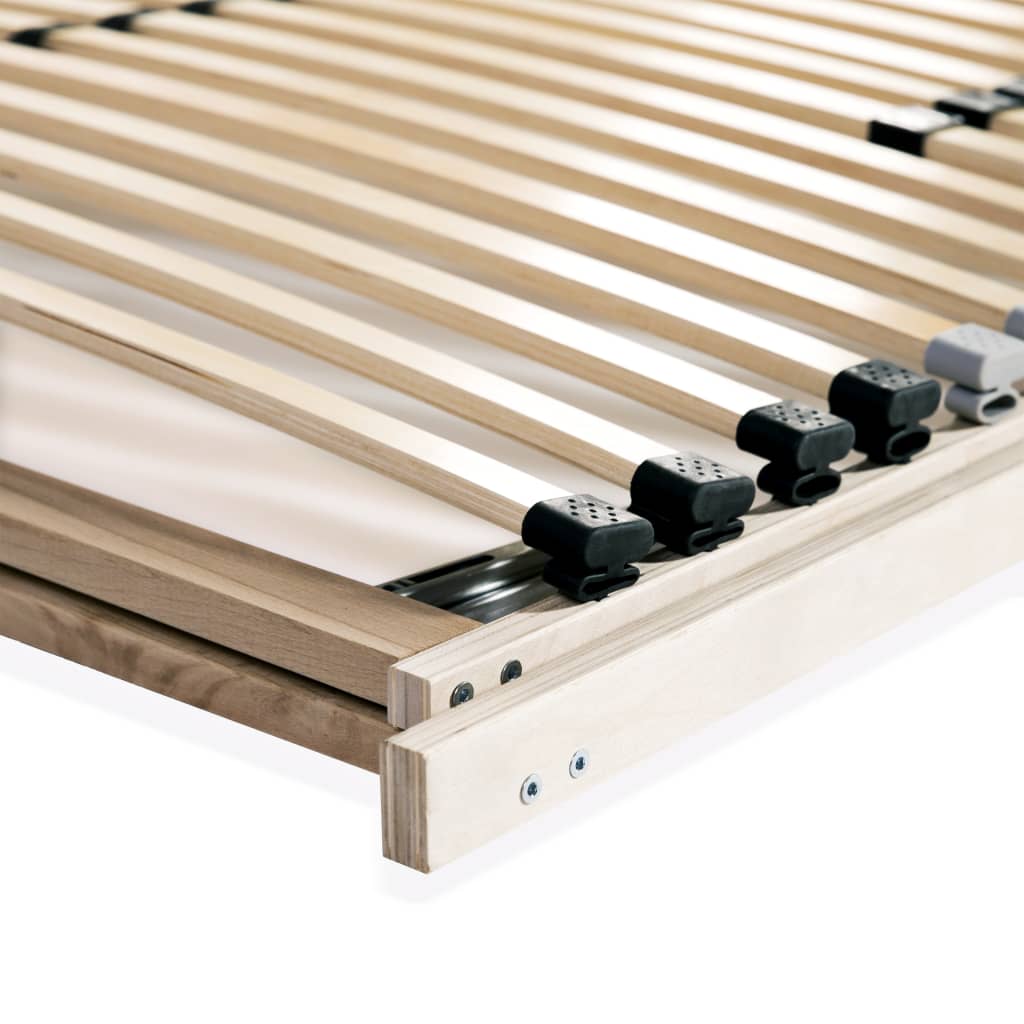 Spilebase med 28 lameller 7 soner 140x200 cm