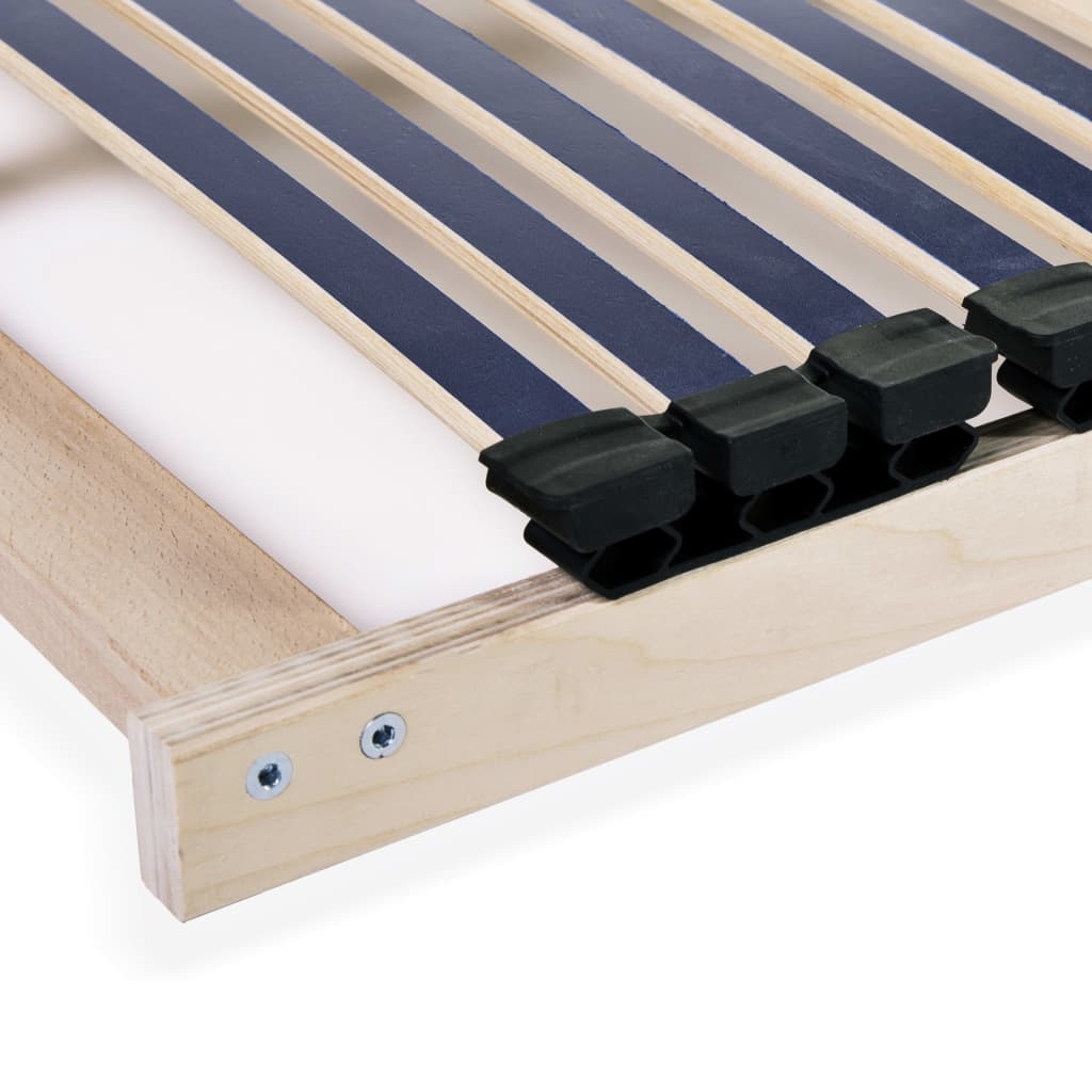 Spilebase med 42 lameller 7 soner 120x200 cm