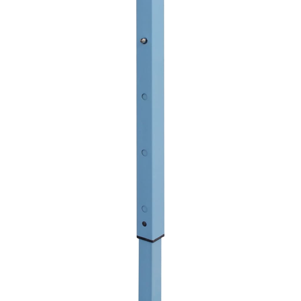 Sammenleggbart festtelt popup med 8 sidevegger 3x9 m kremhvit