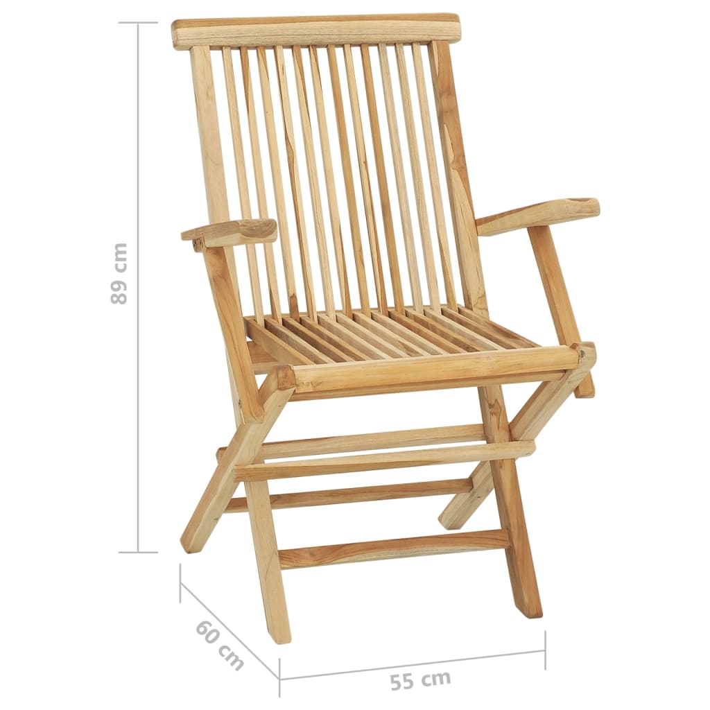 Utendørs Spisestue 5 Deler Heltre Teak