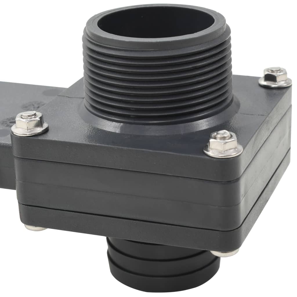 Bassengportventil 2 stk 1,5"