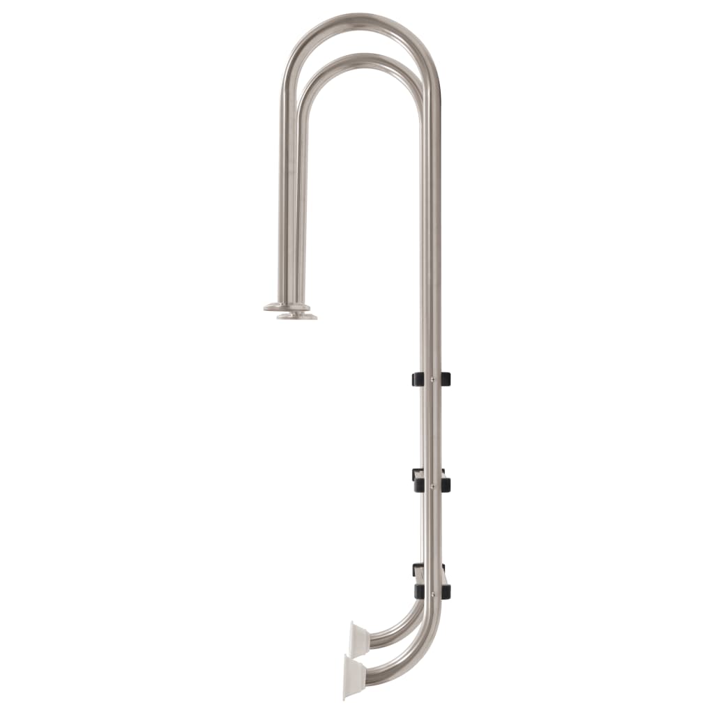 Bassengstige 3 trinn rustfritt stål 304 120 cm