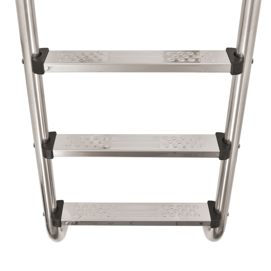 Bassengstige 3 trinn rustfritt stål 304 120 cm