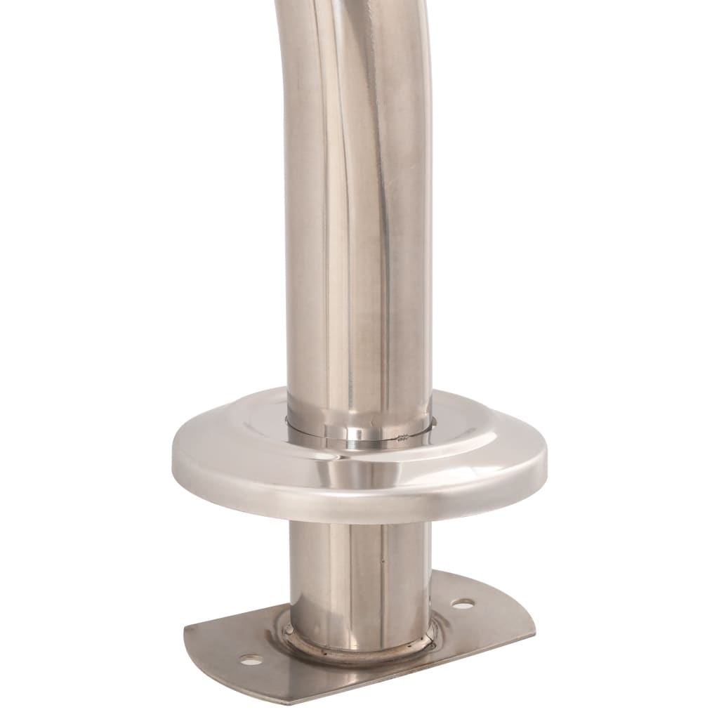 Bassengstige 3 trinn rustfritt stål 304 120 cm