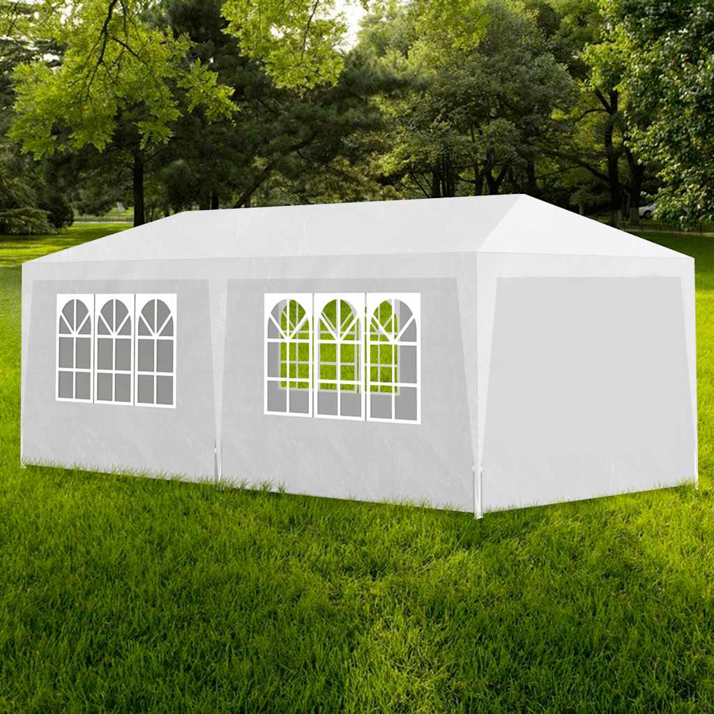 Festtelt 3x6 m hvit