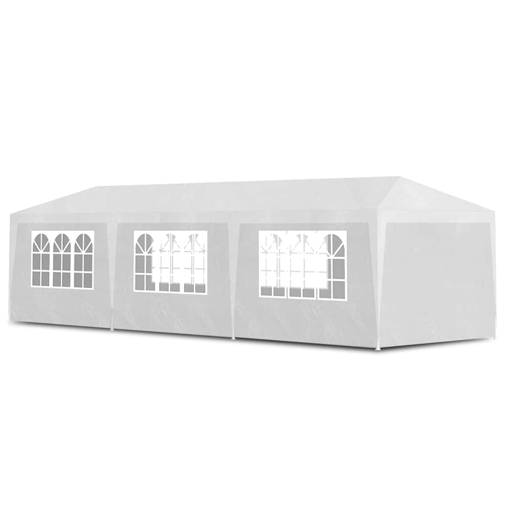 Festtelt 3x9 m hvit