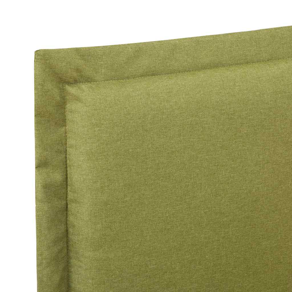 Sengeramme uten Madrass Grønt Stoff 135x190 cm