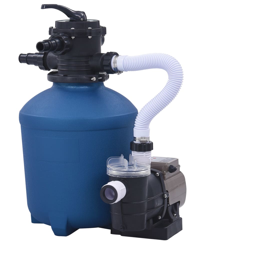 Sandfilterpumpe med timer 530 W 10980 l/t
