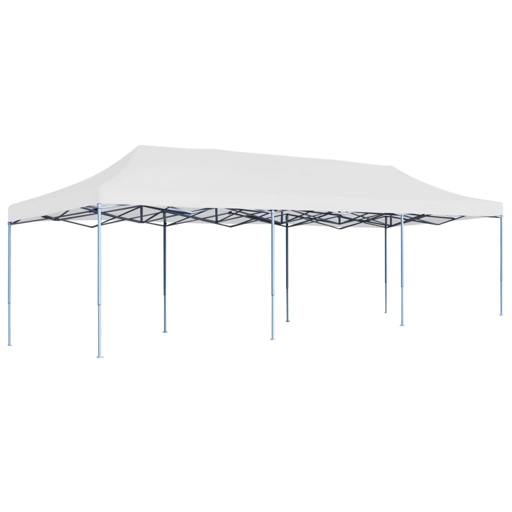 Foldbart popup festtelt 3x9 m hvit