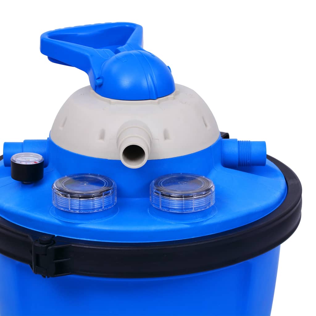 Sandfilterpumpe med timer 450 W 25 L