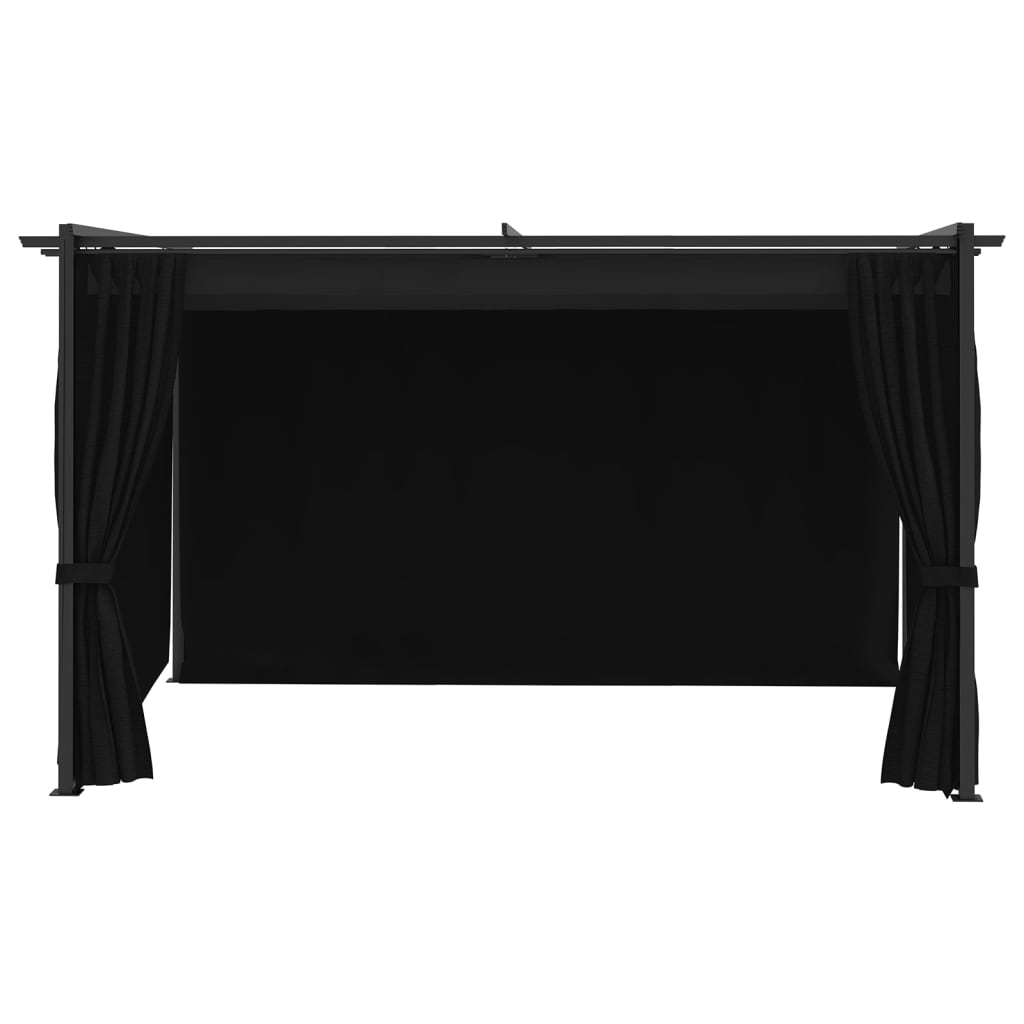 Paviljong 4x3 m antrasitt