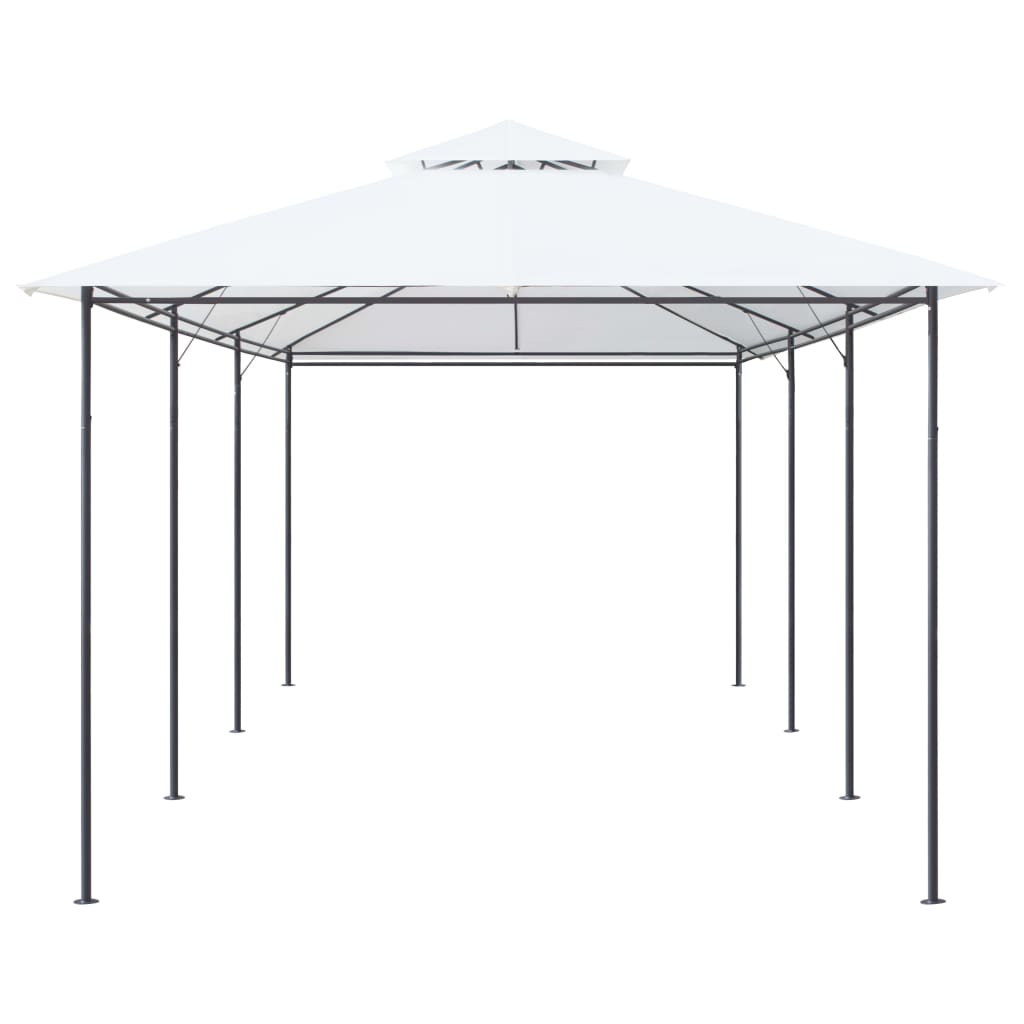 Paviljong 600x298x270 cm hvit 180g/m²
