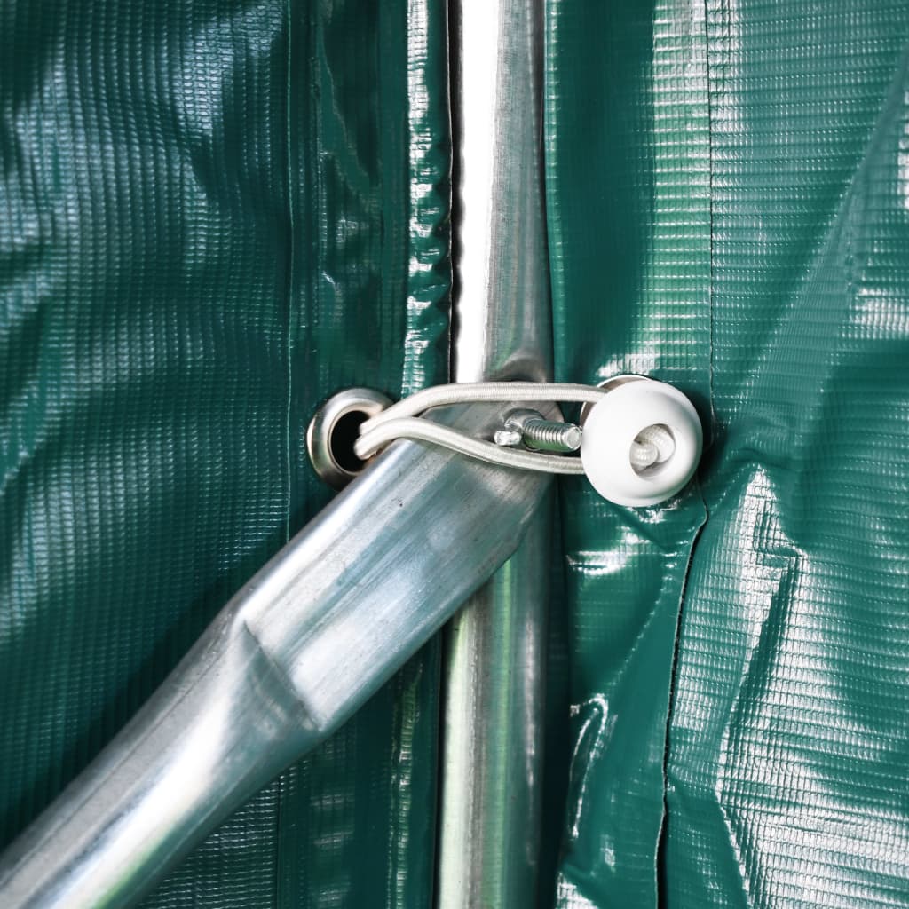 Garasjetelt PVC 1,6x2,4 m grønn
