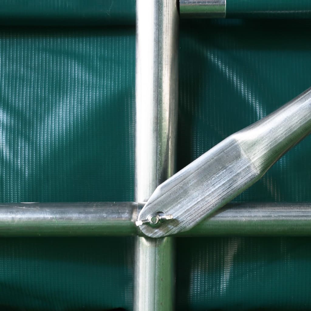 Garasjetelt PVC 1,6x2,4 m grønn