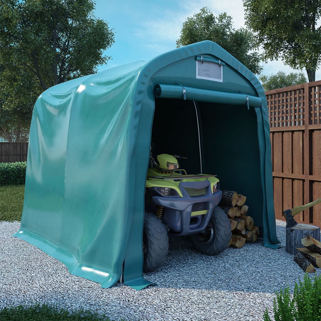 Garasjetelt PVC 1,6x2,4 m grønn