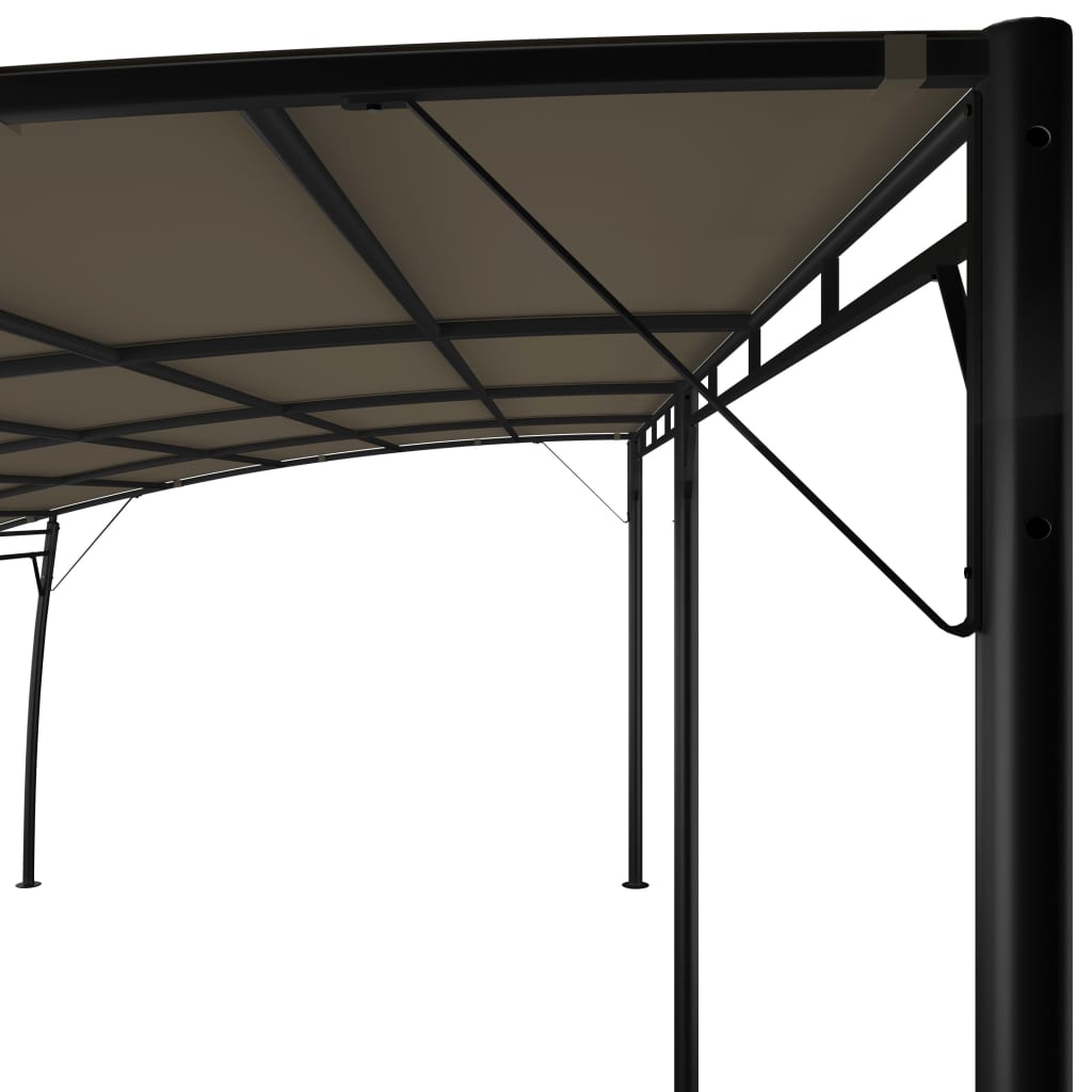 Hagemarkise 6x3x2,55 m gråbrun