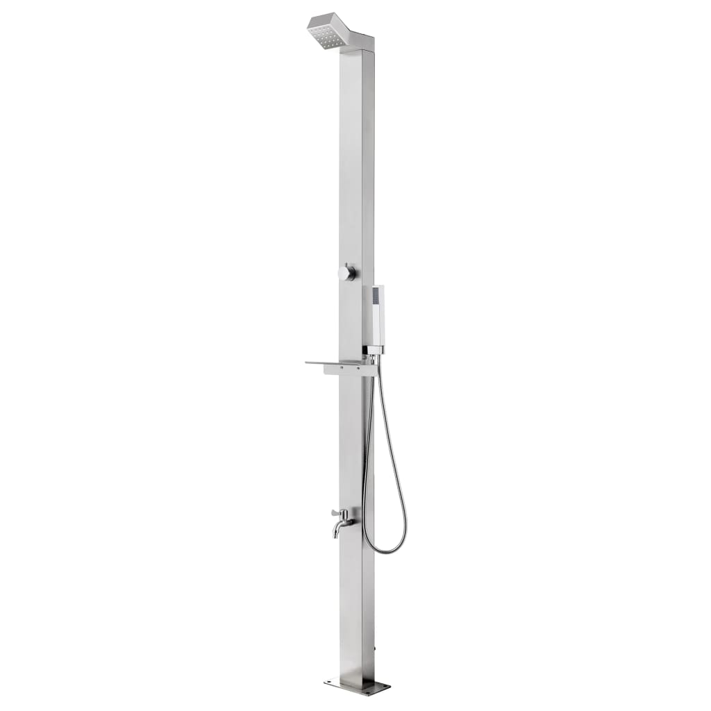 Hagedusj 220 cm rustfritt stål