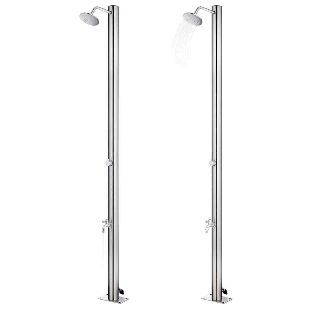 Hagedusj 215 cm rustfritt stål