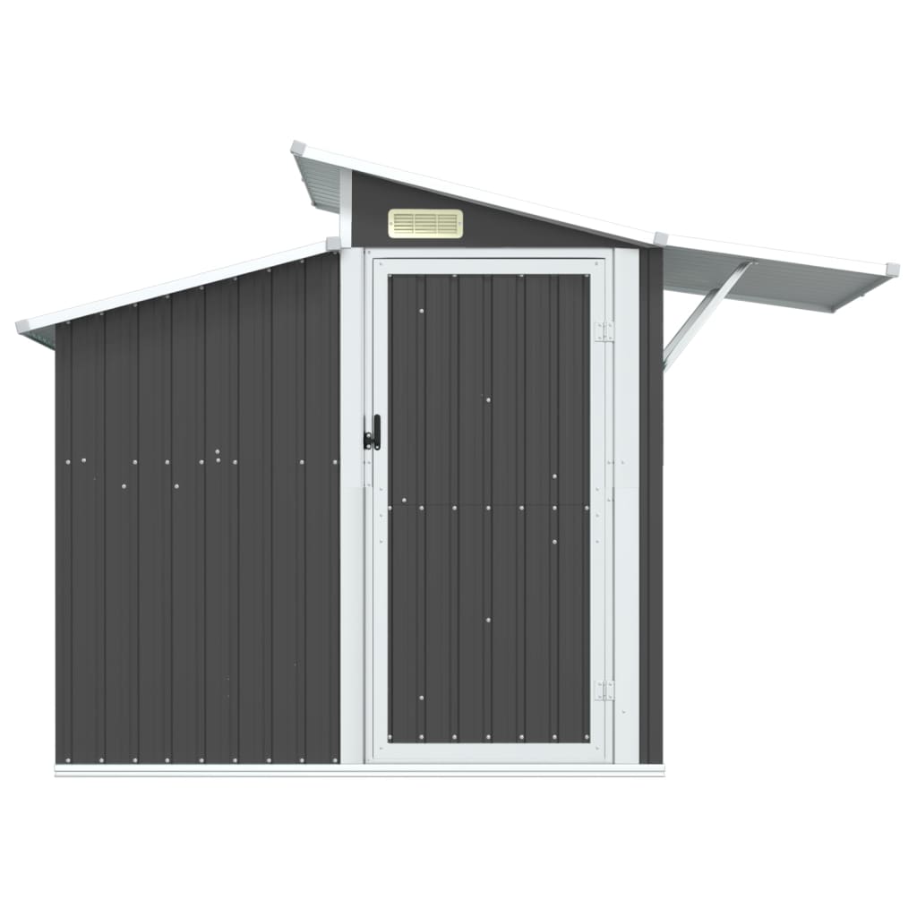 Hageskur antrasitt 270x130x208,5 cm galvanisert stål