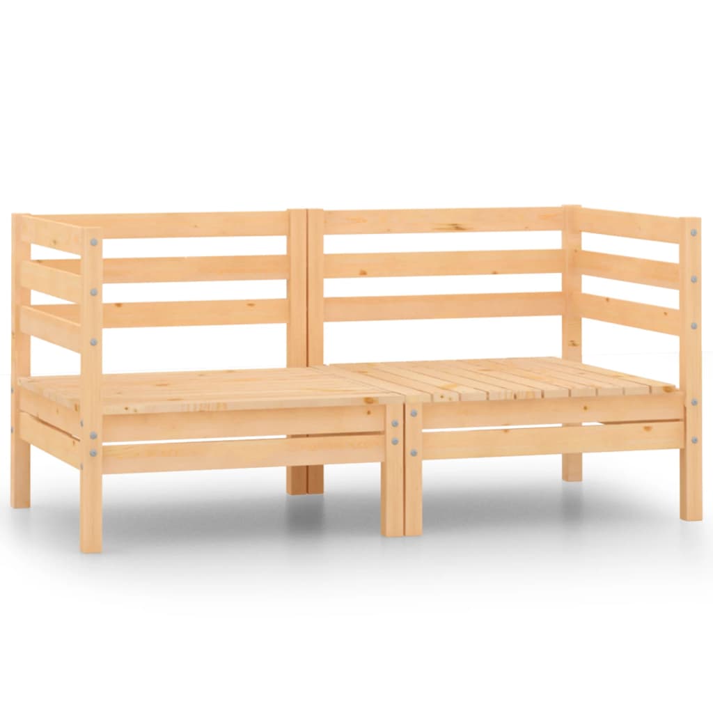 2-seters hagesofa heltre furu