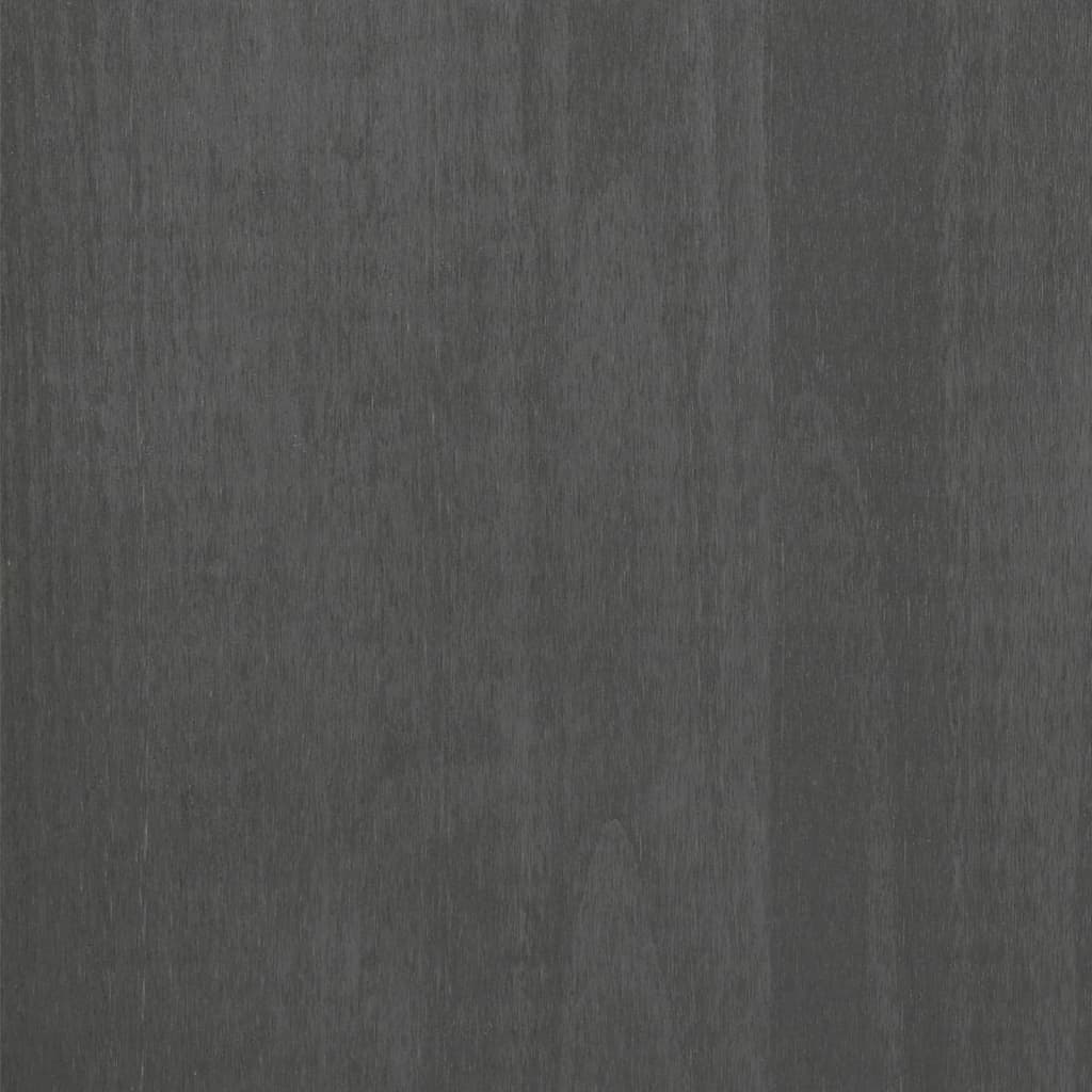 Highboard Hamar Mørkegrå 60X35X180 Cm Heltre Furu