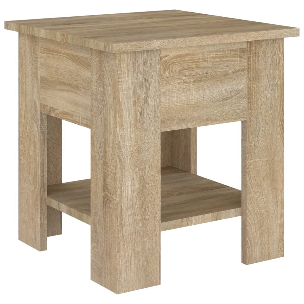 Salongbord sonoma eik 40x40x42 cm konstruert tre
