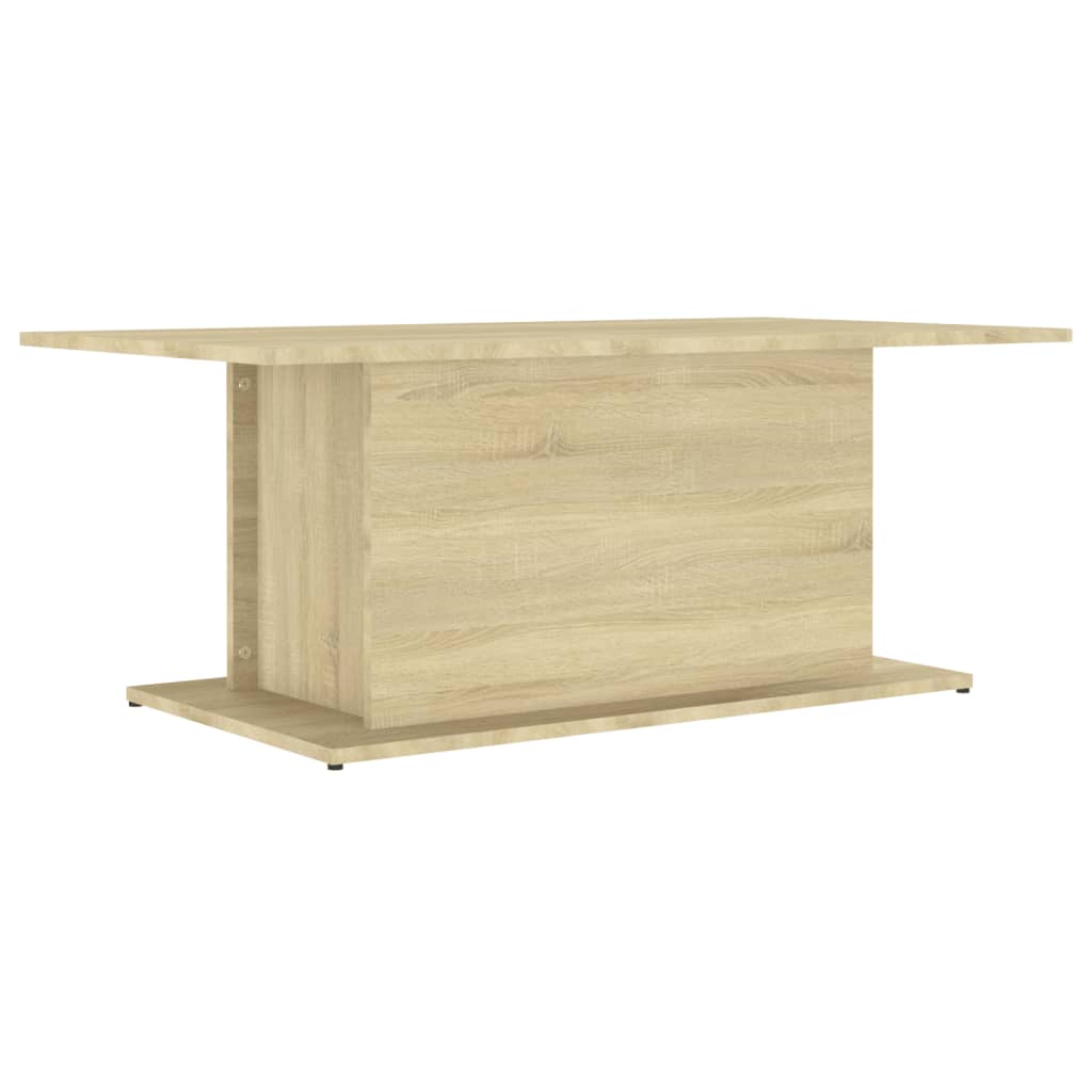 Salongbord sonoma eik 102x55,5x40cm konstruert tre