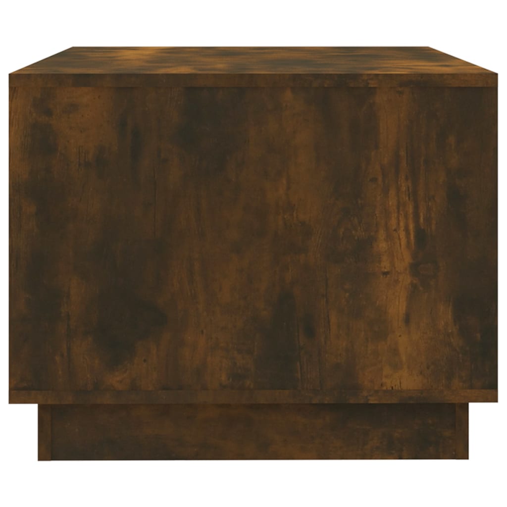 Salongbord røkt eik 102,5x55x44 cm konstruert tre