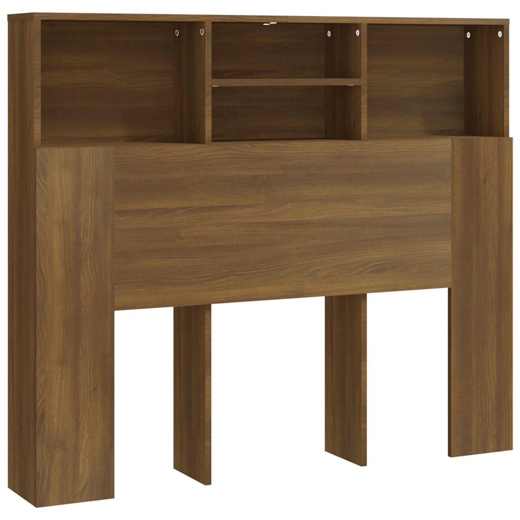 Sengegavlskap Brun Eik 120X19X103,5 Cm