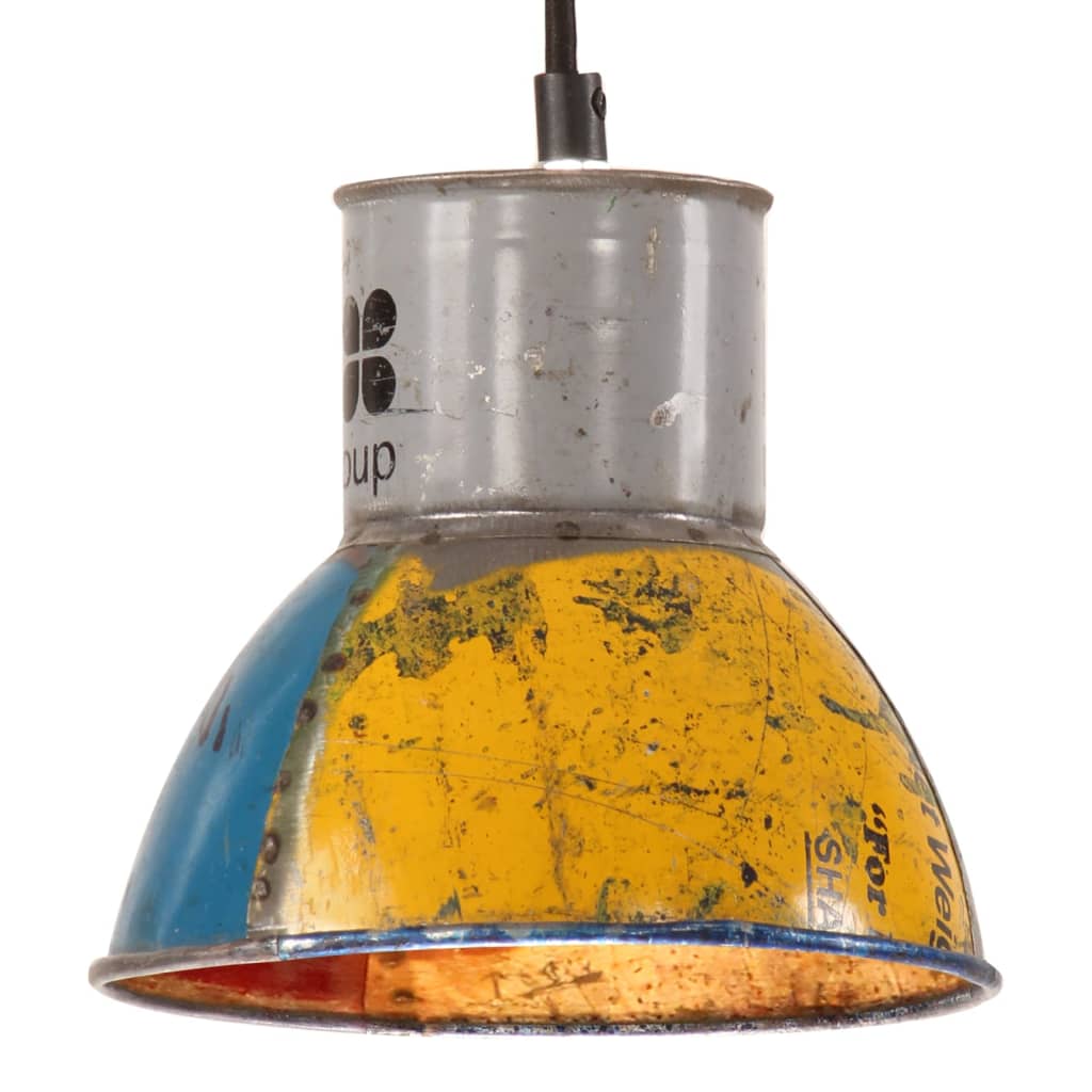 Industriell Hengelampe 25 W Flerfarget Rund 17 Cm E27
