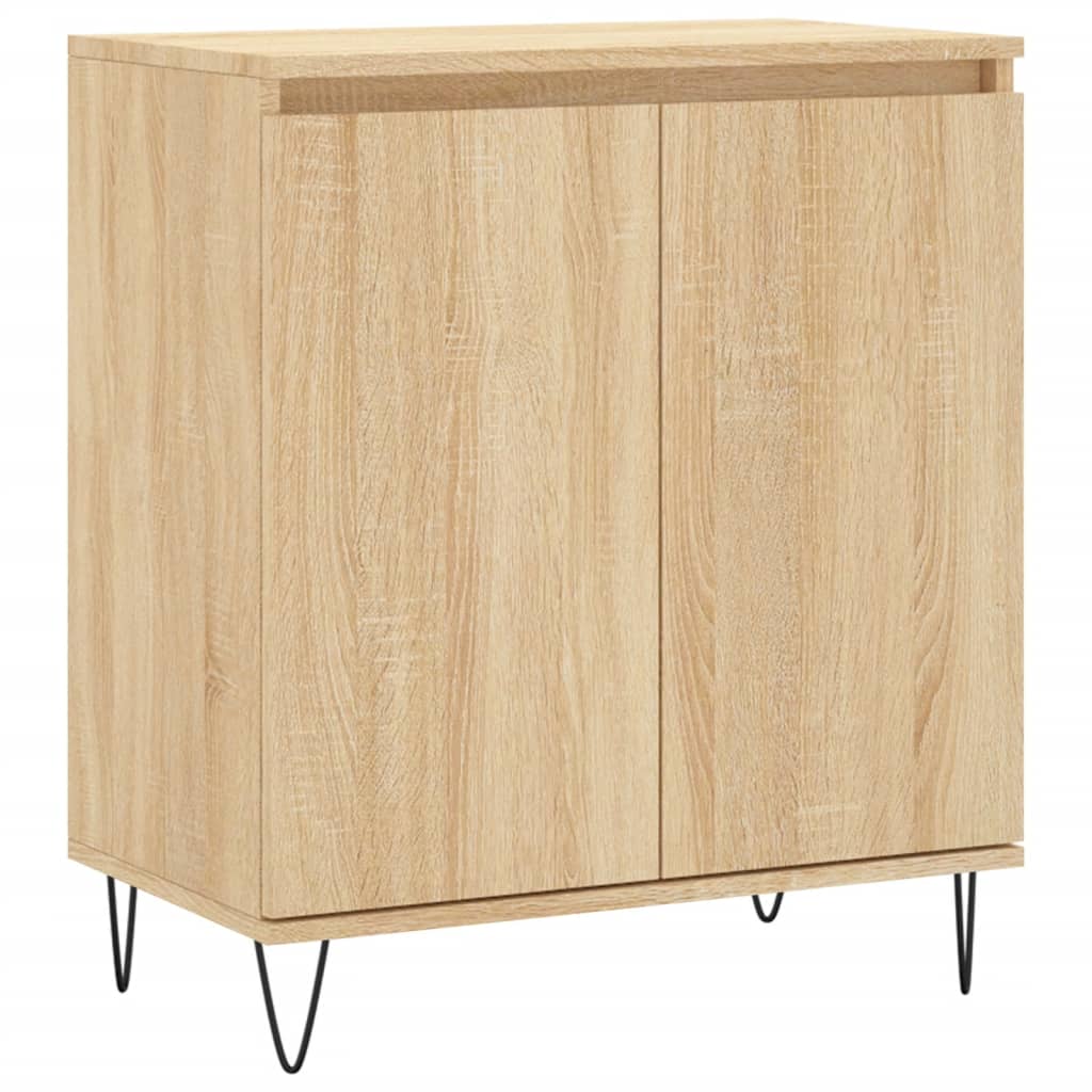 Skjenk Sonoma Eik 60X35X70 Cm Konstruert Tre