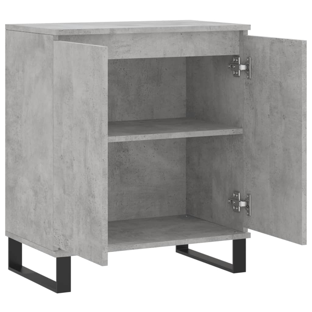 Skjenk Betonggrå 60X35X70 Cm Konstruert Tre