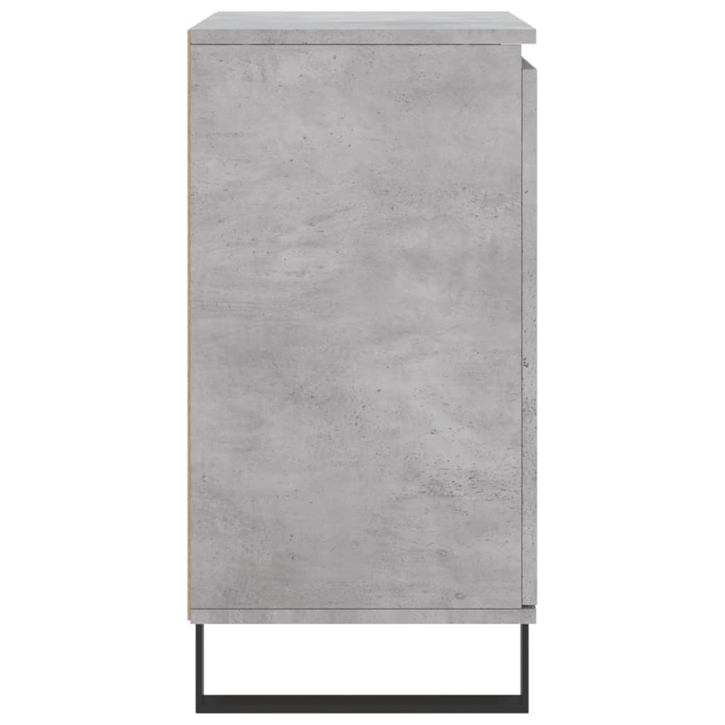 Skjenk Betonggrå 60X35X70 Cm Konstruert Tre