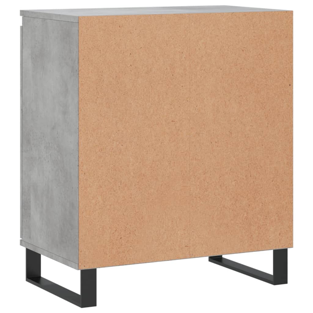 Skjenk Betonggrå 60X35X70 Cm Konstruert Tre
