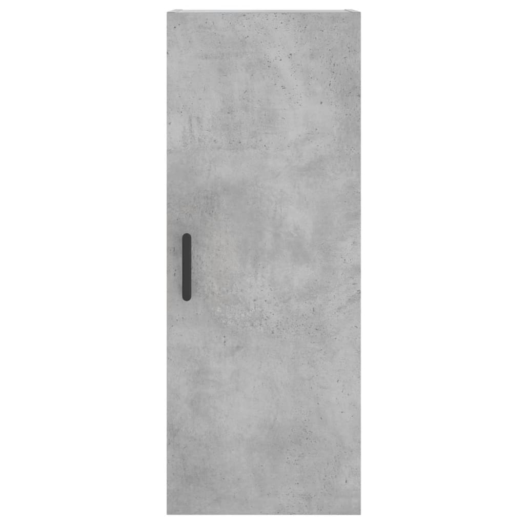 Veggskap Betonggrå 69,5X34X90 Cm