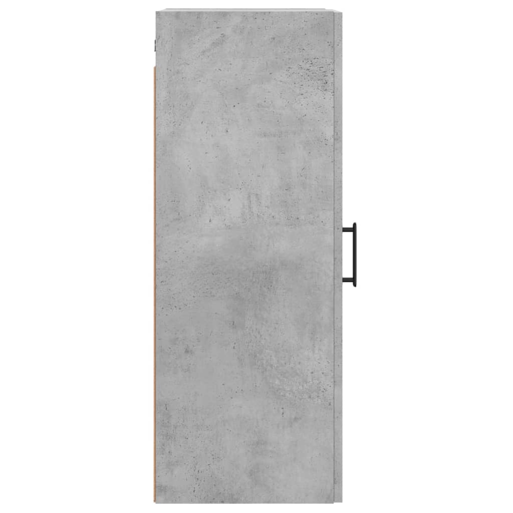 Veggskap Betonggrå 69,5X34X90 Cm
