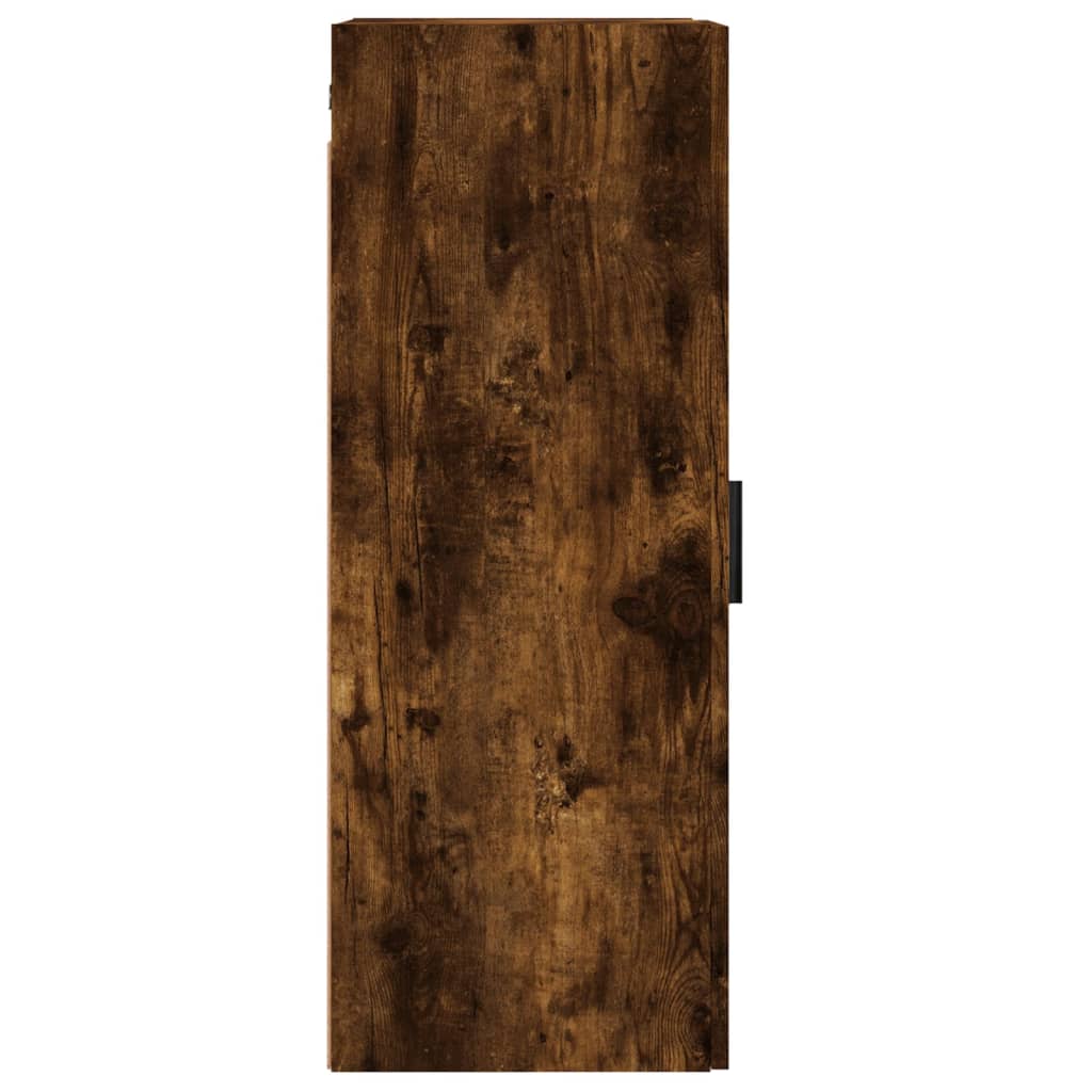 Veggskap Røkt Eik 34,5X34X90 Cm