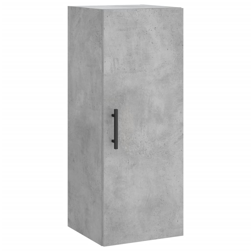 Veggskap Betonggrå 69,5X34X90 Cm