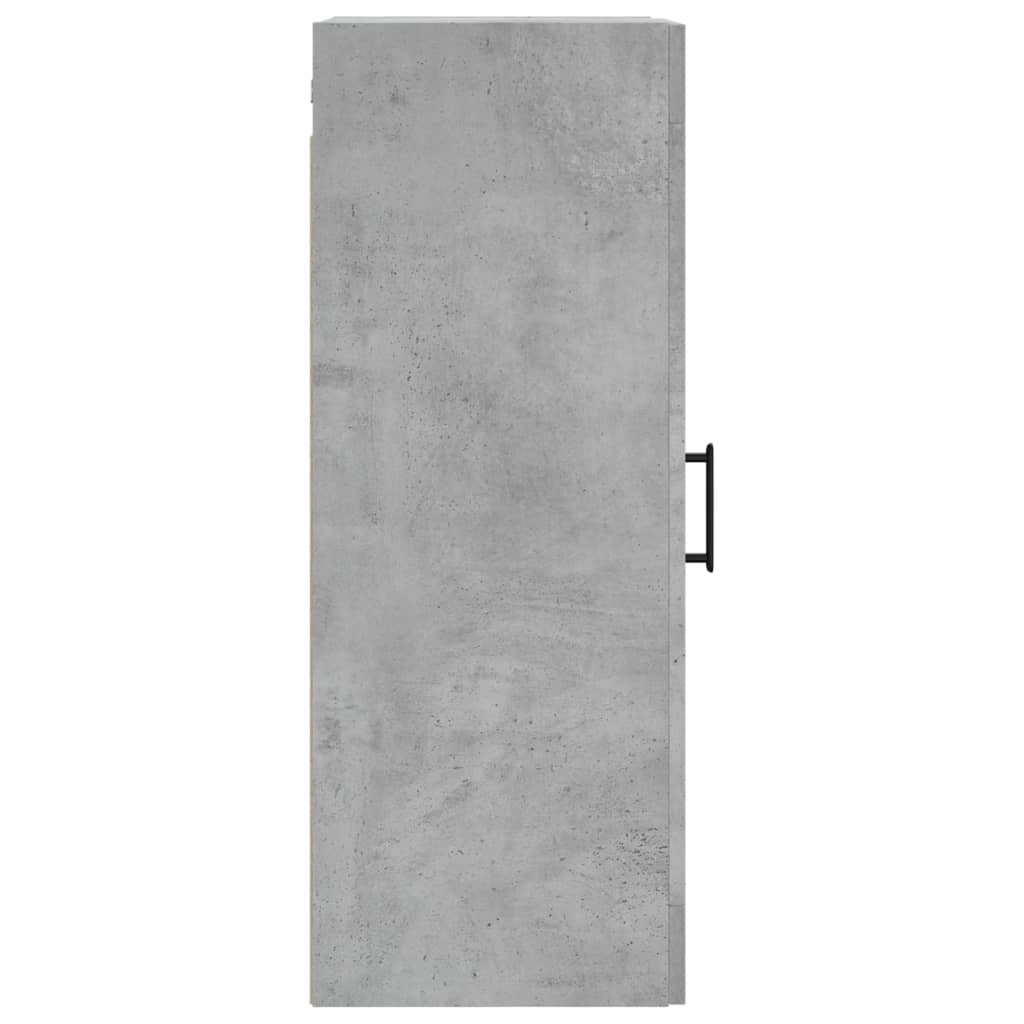 Veggskap Betonggrå 69,5X34X90 Cm